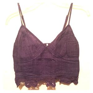 Plum Free People Bandeau